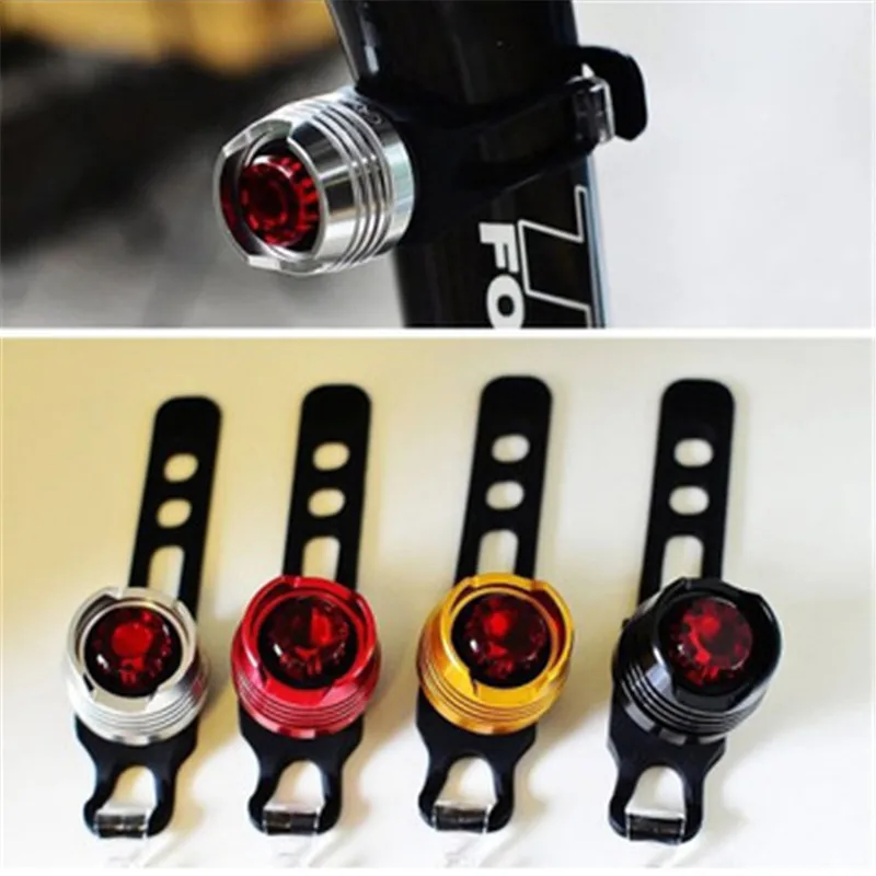 Светодиодный Водонепроницаемый велосипед Велоспорт передний задний шлем