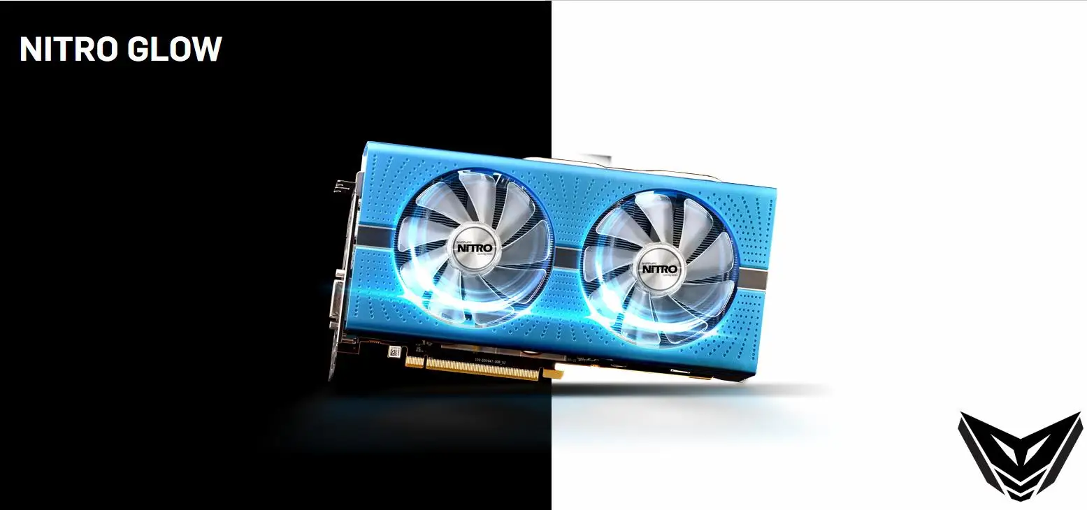 Видеокарта Сапфировая графическая карта NITRO+ rx 590 8G G5 SE GDDR5 256 бит 12 нм amd 8400 МГц 1560 МГц DirectX12 2304 единиц видеокарта для игр