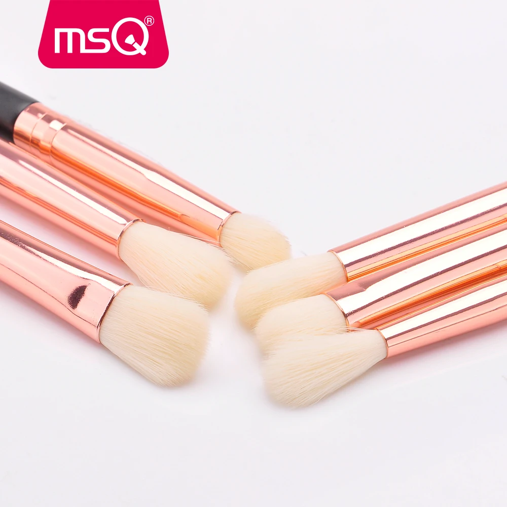MSQ 6 шт набор кистей для макияжа Тени век Смешивание Карандаш Макияж Кисти щетинки
