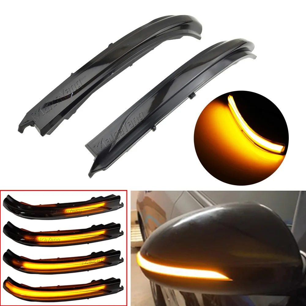 

2Pieces Side Wing Mirror Sequential Indicator Blinker Lamp LED Dynamic Turn Signal Light For Kia K5 Optima MK4 JF 2016 2017-2020