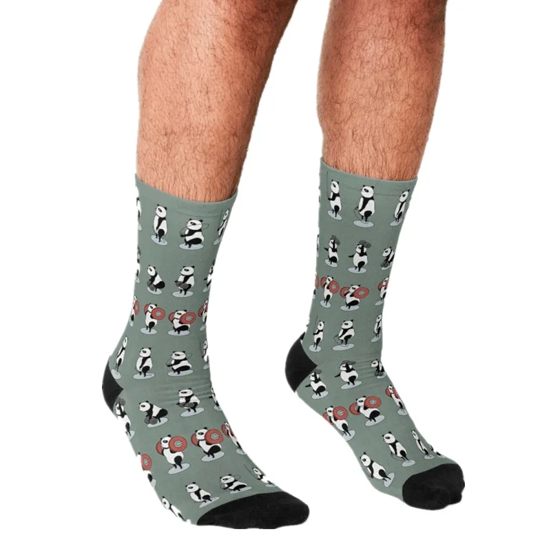 Забавные мужские носки 2021 счастливые в стиле хип хоп с принтом олимпийской