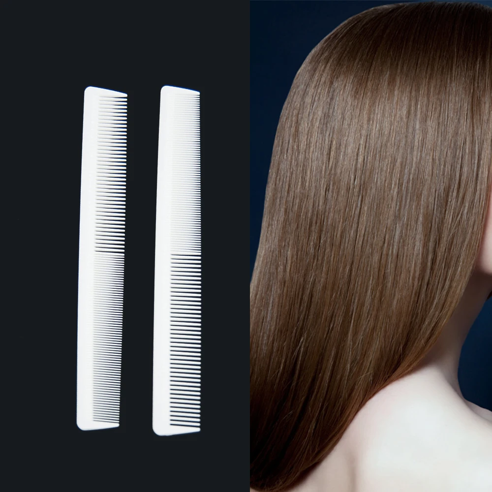1 шт. белый расческа для волос гребень антистатический салон термостойкая