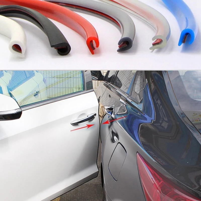 5 метров U тип авто Универсальный Автомобильный край двери резиновый царапина