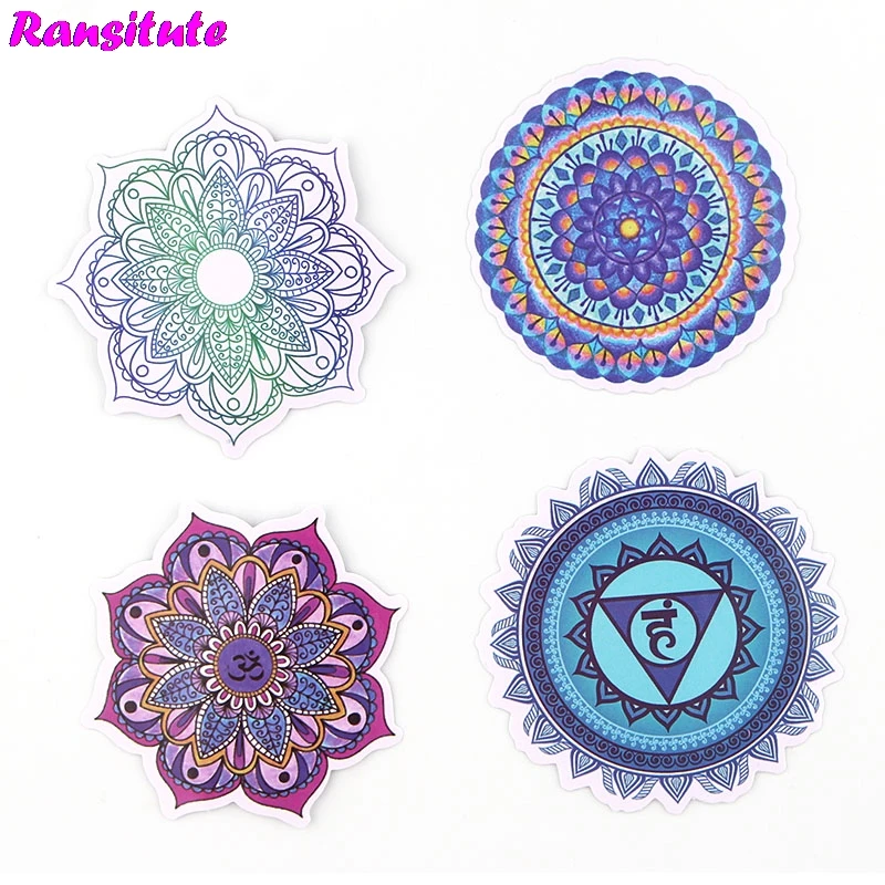 24 шт./компл. наклейка для йоги водонепроницаемый стикер компьютера скейтборда