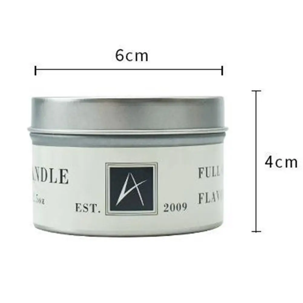 

Aromatherapy Candle Tin Can Soy Wax Smokeless Romantic Air Purification Bedroom Fragrance Holiday Gift