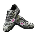 Женские кроссовки на плоской подошве, со шнуровкой, большие размеры