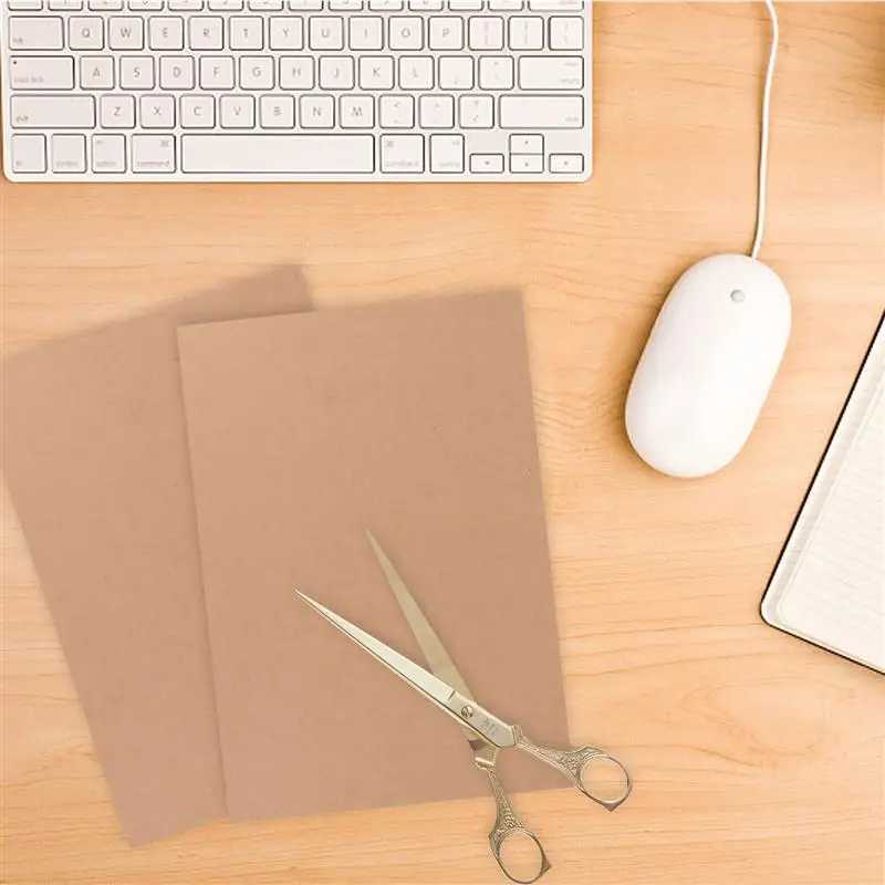 

20 Pcs 1 Set Cardboard Sheets A3 Size Kraft Cardboard (Kraft Paper Color)