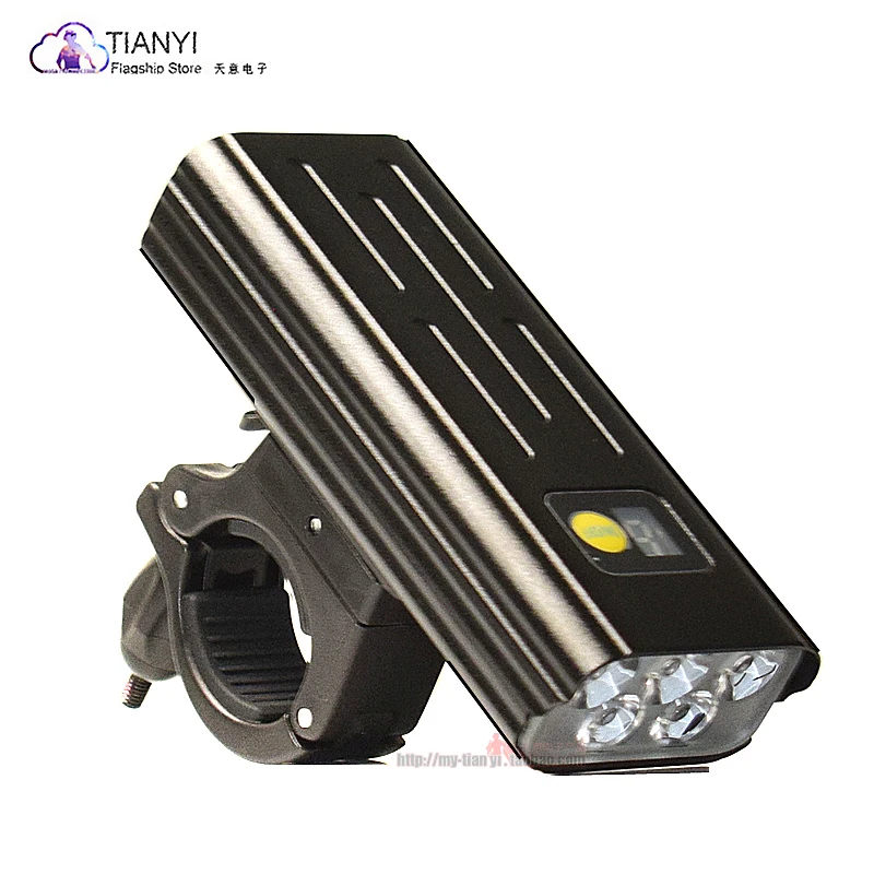 Фара велосипедная аккумуляторная с ЖК дисплеем 3000 лм|Фонарики и осветительные