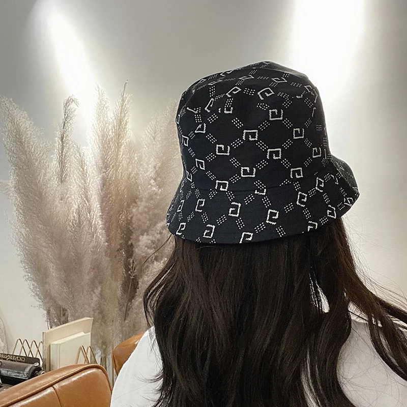 

2021 Bucket Fisherman Hat For Women Summer Autumn Plain Female Panama Outdoor Hiking Beach Fishing Cap Sunscreen Woman Sunhat