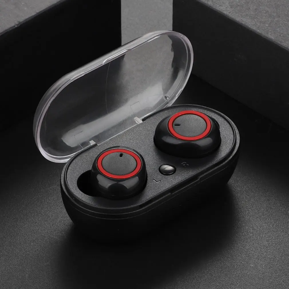 Беспроводные наушники TWS Bluetooth с сенсорным управлением наушники настоящие стерео наушники спортивные наушники с микрофоном