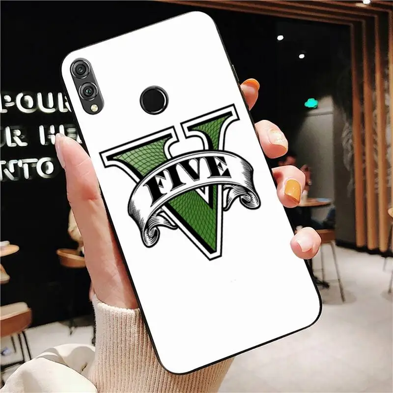 

YNDFCNB Grand Theft Auto Phone Case For Huawei Honor 7A 7C ru 5.7 8 8x 9 10 20lite 10i 20i Honor Play 6.3