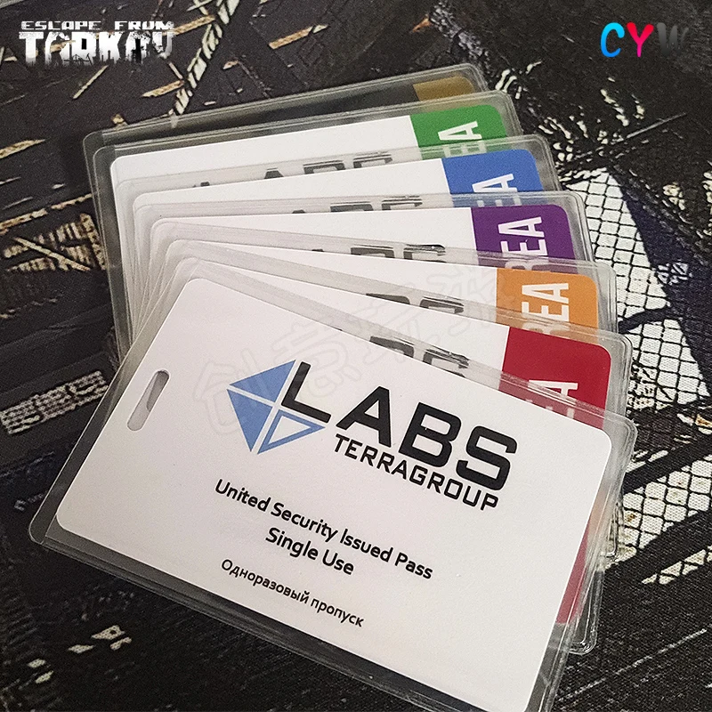 Двусторонний аксессуар для ключей TerraGroup Labs красный синий желтый фиолетовый цвет