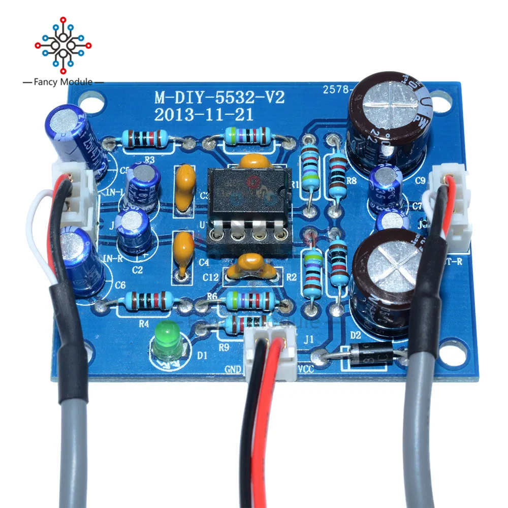 NE5532 OP-AMP стерео усилитель доска Аудио Hi-Fi модуль усилителя громкоговорителя
