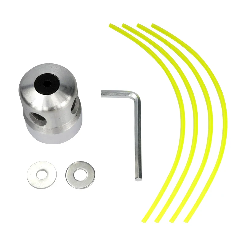 Алюминиевая Головка триммера для травы с 4 линиями аксессуары кустореза