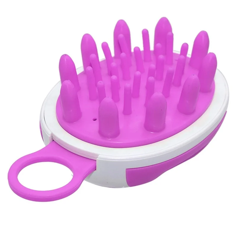 1 шт. салонный массажёр кожи головы Шампунь щетка силиконовая головка Щетка