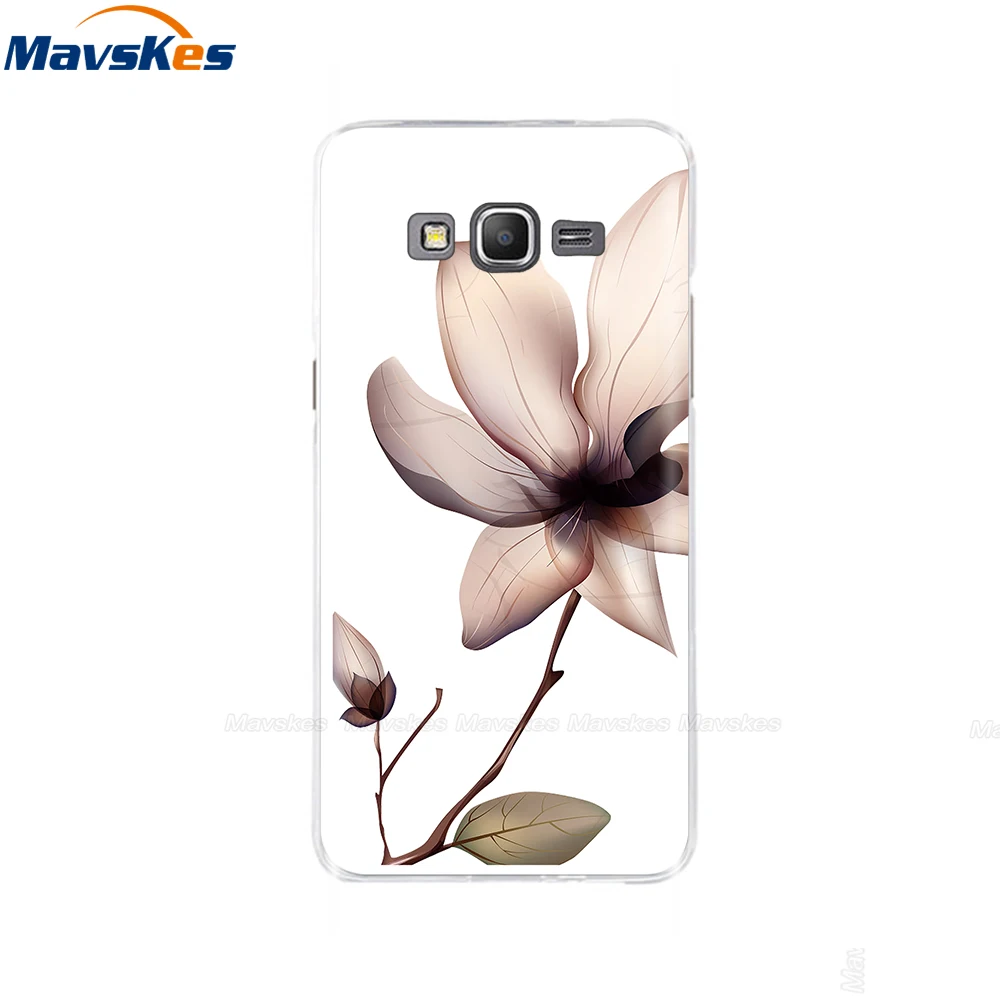 7 Чехол для samsung Galaxy Grand Prime, G530, G530H, G531, G531H, G531F, SM-G531F, флора, ТПУ, чехол, милый силиконовый чехол для телефона - Цвет: 7