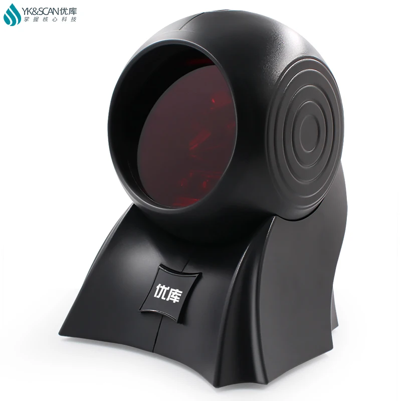 Всенаправленный лазерный сканер штрихкодов 20 линий USB/RS232 YK 8160 бесплатная