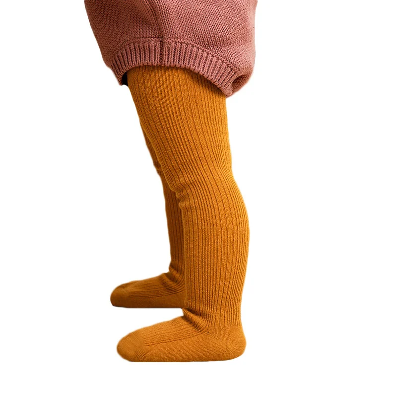 

Lawadka 0-8T New Autumn Winter Kids Tights For Girls Cotton Solid Children's Tights Fashion Soft Elastic Waist Baby Pantyhose