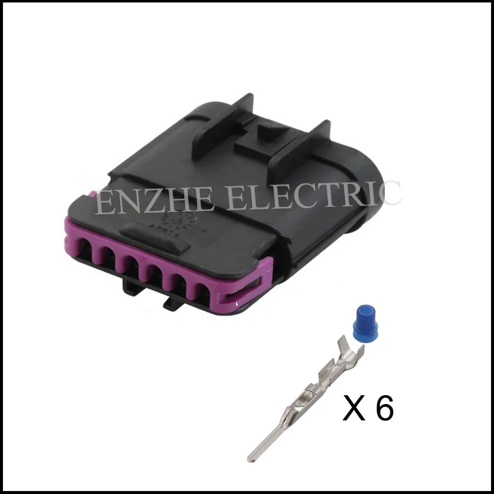 

DJ7065D-1.5-11 автомобильные провода женский Harnes кабель 6 pin Автомобильный разъем Водонепроницаемый оболочка включают в себя терминал уплотнение