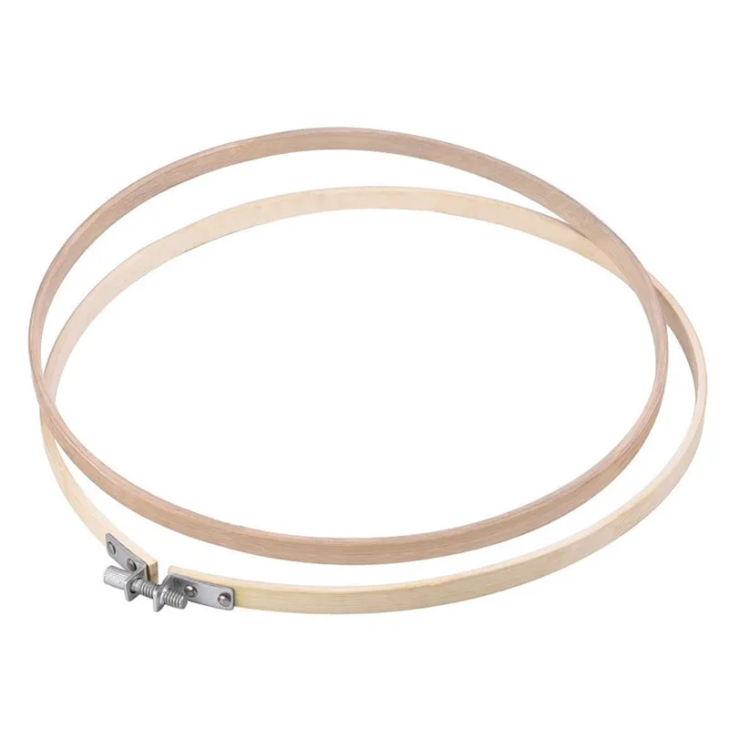 1 шт. 40 см деревянная рамка обод кольцо с вышивкой и круглым машина бамбука для