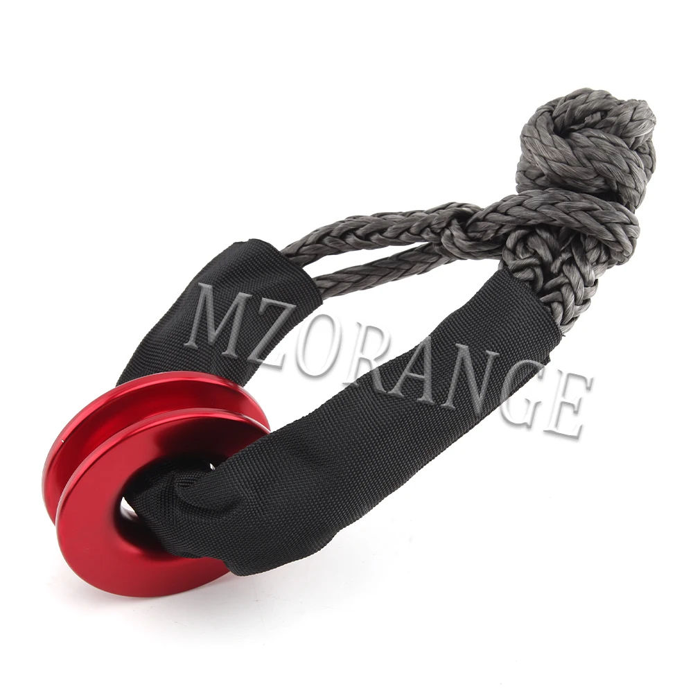 

Aluminum Recovery Ring Trucks Snatch-Ring Block Pulley Towing Rope Off Road Winch Cable Hook Car Strap Vehicles Accessories