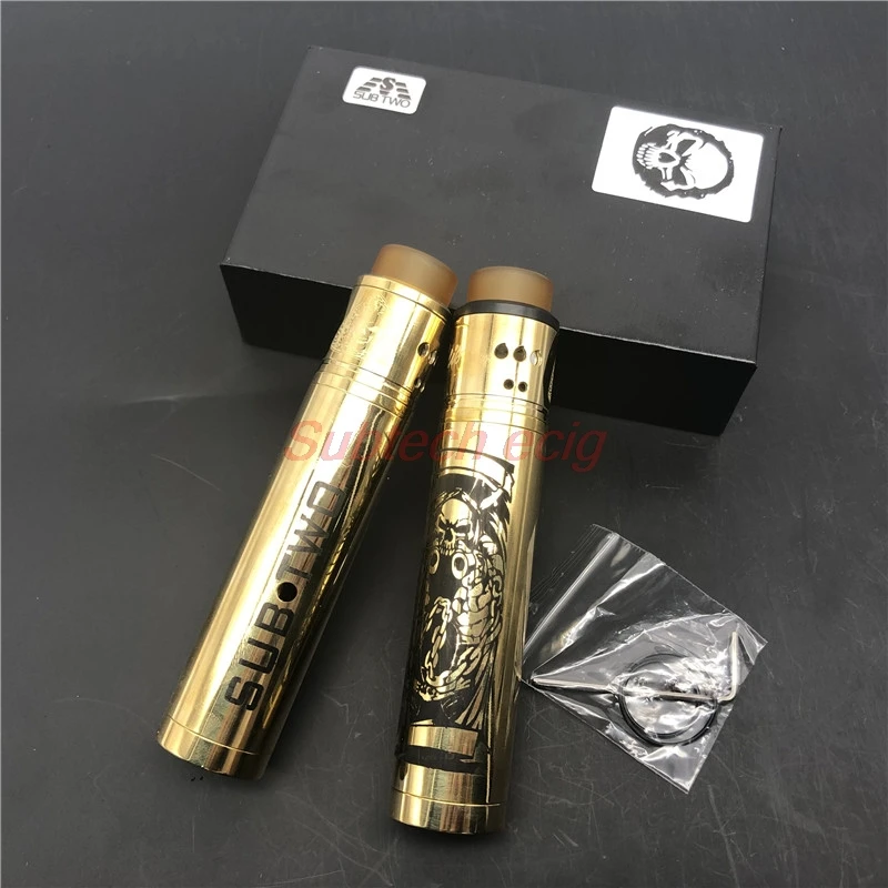 Набор SUB TWO box mot SOB MOD с Axis RDA стартовые комплекты 24 мм 18650 батарея vape pen механический
