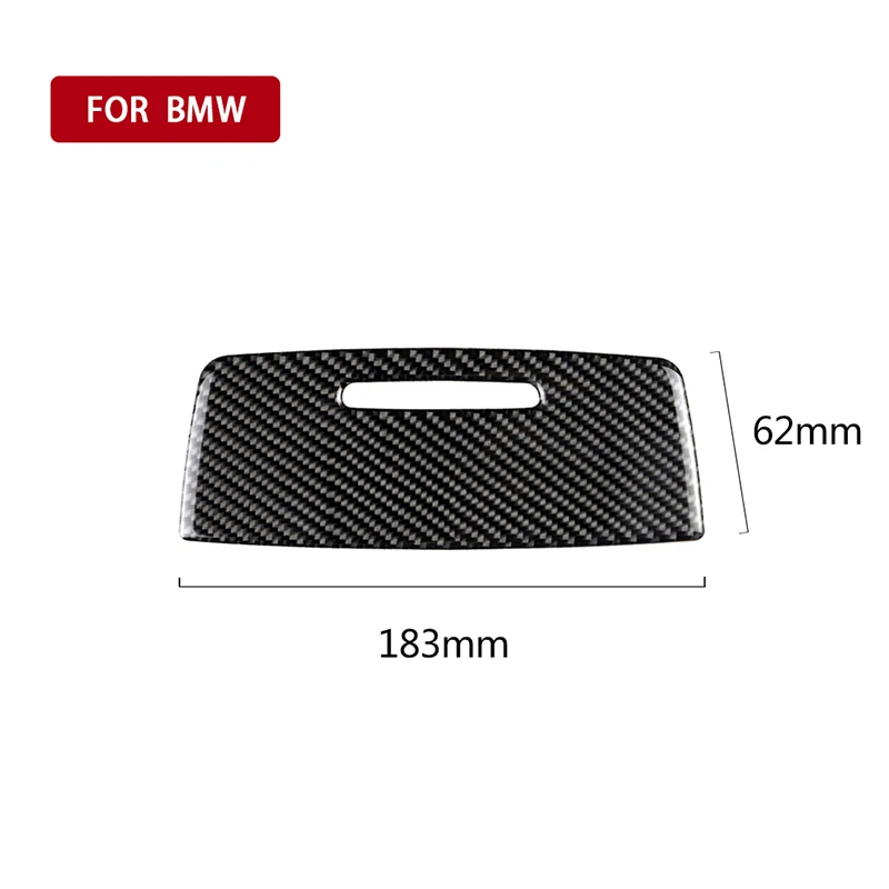 

Carbon Fiber sticker Interior Car Storage Box Panel Trim Cover decals For BMW E90 E92 E93 2005-2012 Car Decorative Accessories