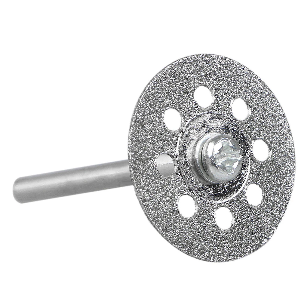 

10pcs 22mm Universal Shank Mini Abrasive Easy Install Rotary Tool Connecting Diamond Wheel Cutting Disc Metalworking Saw Blades