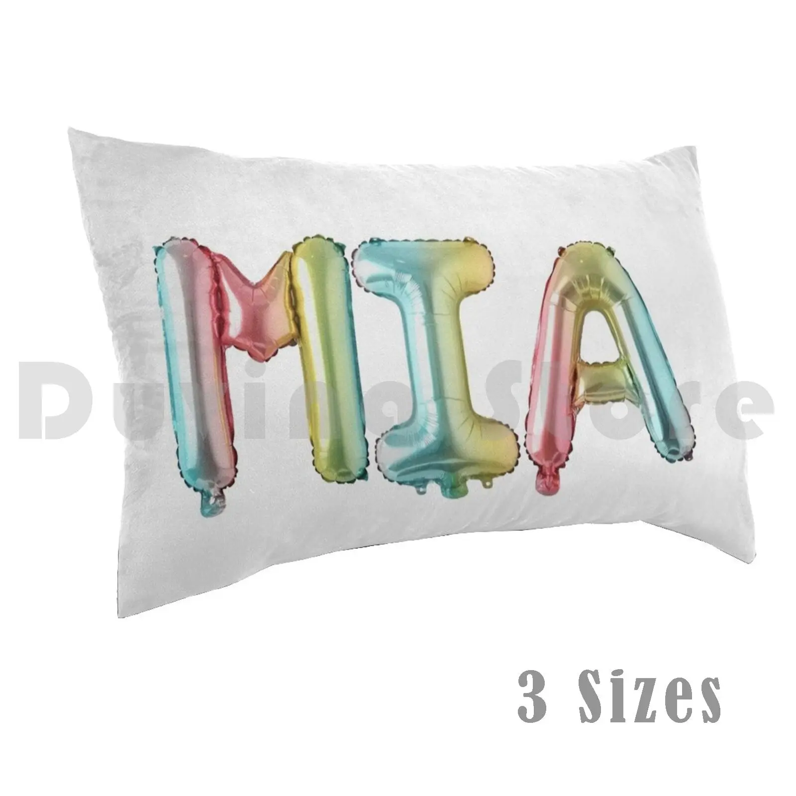 

Наволочка с подушкой Mia DIY 40x60 2696, популярный тренд с юмором колледжа Vsco воздушные шары, необходимое индивидуальное имя