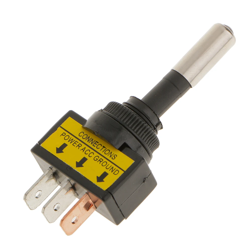 12V 20A Car Auto Blue LED Light Toggle Rocker Switch 3 Pin 3P SPST On/Off | Автомобили и мотоциклы