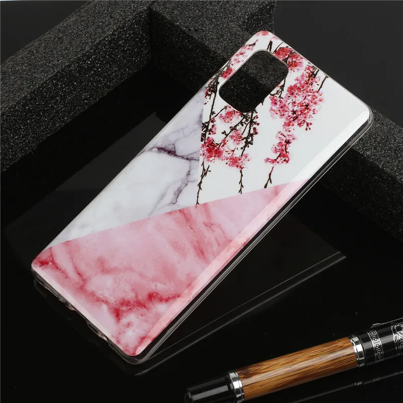 Для iPhone 12 Pro Max Мини 11 XS XR X 5 6 6S 7 8 SE 2020 4 4S Глянцевая мраморная Дизайн чехол для iPod Touch