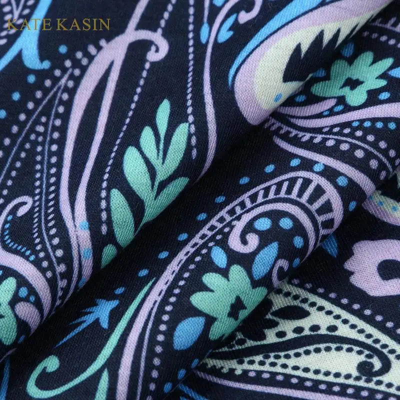Kate Kasin Женская Повседневная Длинная пляжная юбка макси летняя богемная стильная