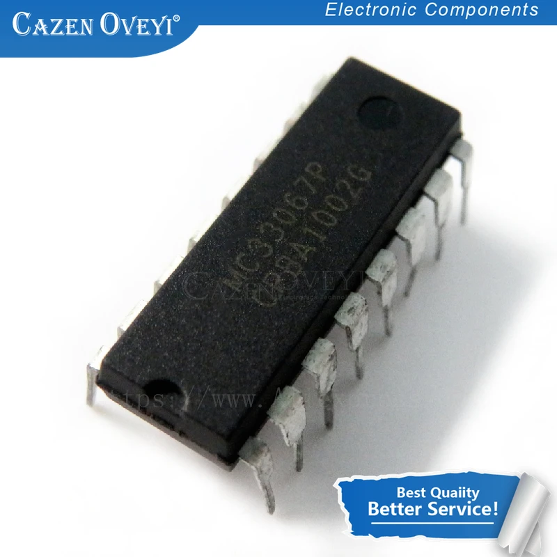 

5pcs/lot MC33067P MC33067 DIP-16 In Stock
