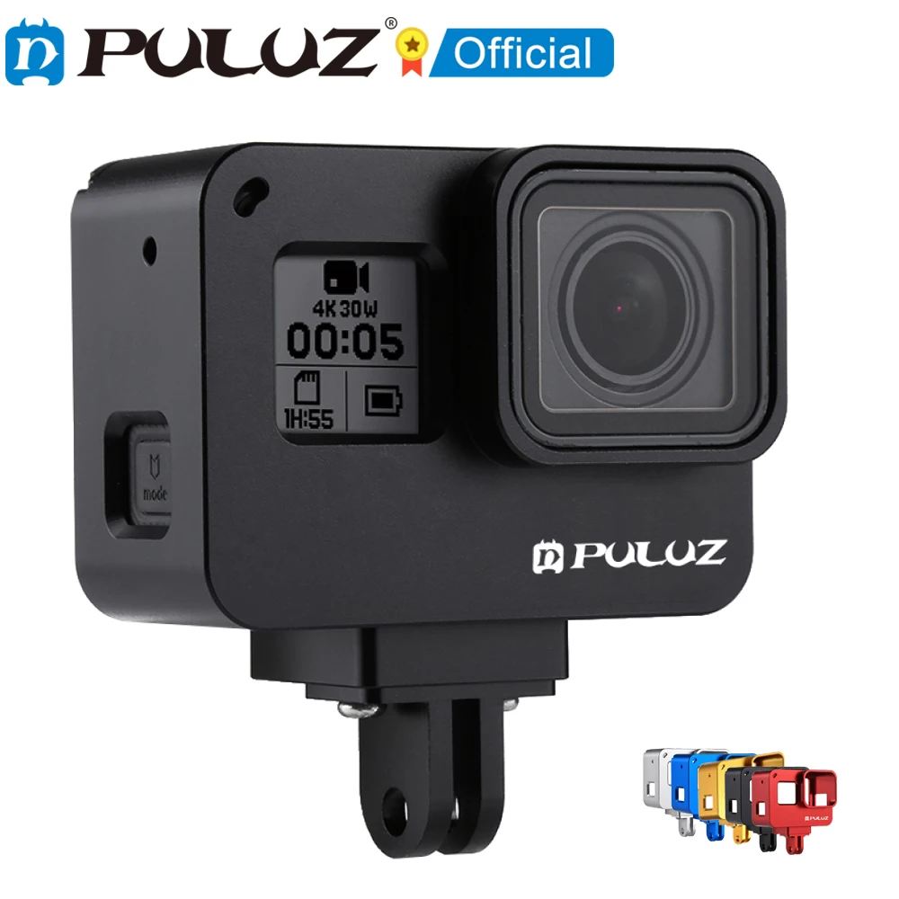 Твердый чехол PULUZ для GoPro HERO 7 Black 6 защитный корпус + защитная рамка Hero 5/6 2018 |