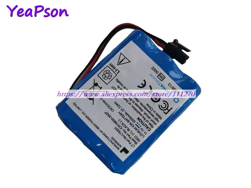 Yeapson LT8201 ICR18650-3S2P 3ICR19/66-2 11.1V 5200mAh 57.72Wh Battery |