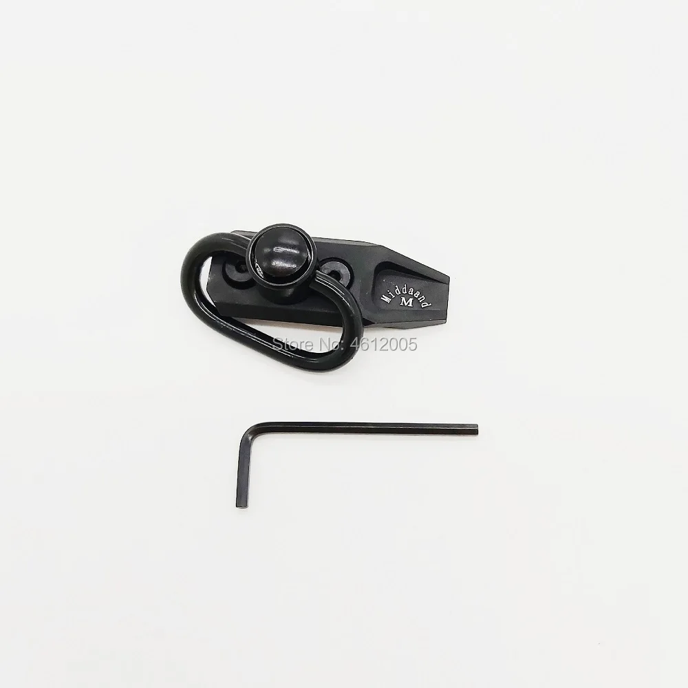 Черный тактический KeyMod Rail Attachment QD Sling Поворотный Базовый адаптер KeyMod модульный
