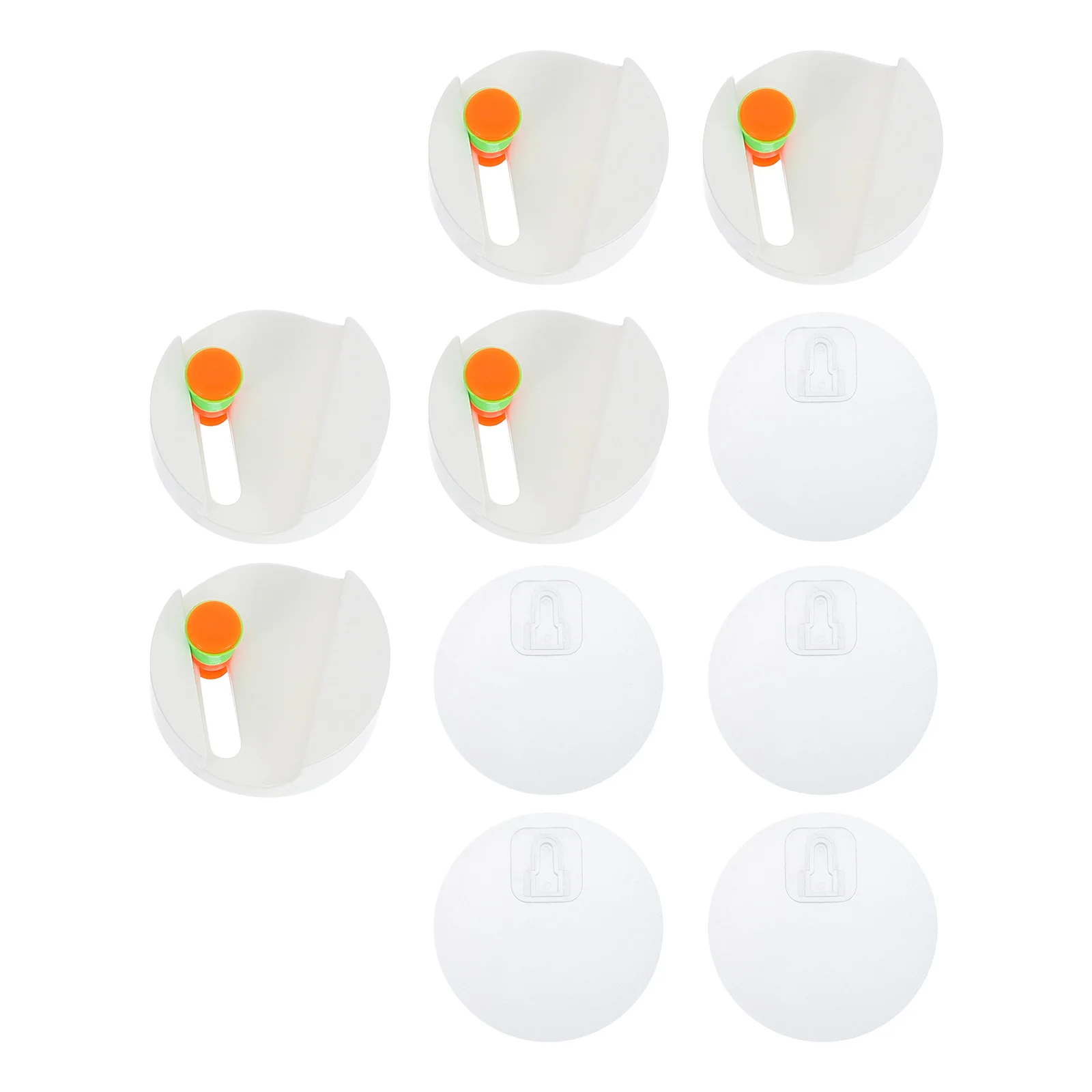 

5 шт. вешалка для метлы настенный крючок для швабры без отверстий крючок для швабры органайзер для зонта