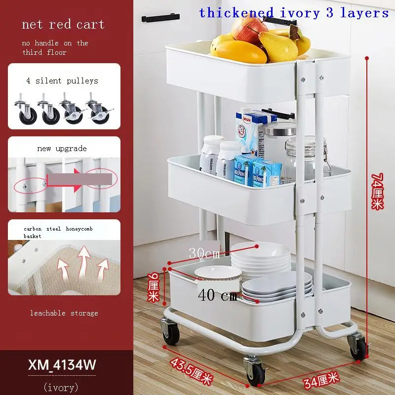 

Articulos Etagere Utensilio Cozinha Sponge Holder Cosas De Cocina Shelf with Wheels Prateleira Organizer Kitchen Storage Rack