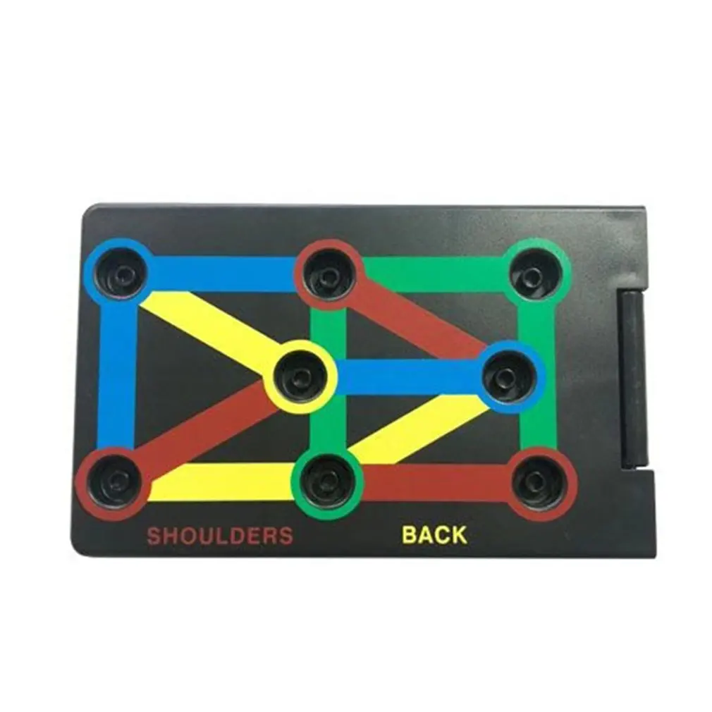 

Складная доска для отжиманий, доска для тренировок мышц, портативное оборудование для фитнеса и тренировок, унисекс