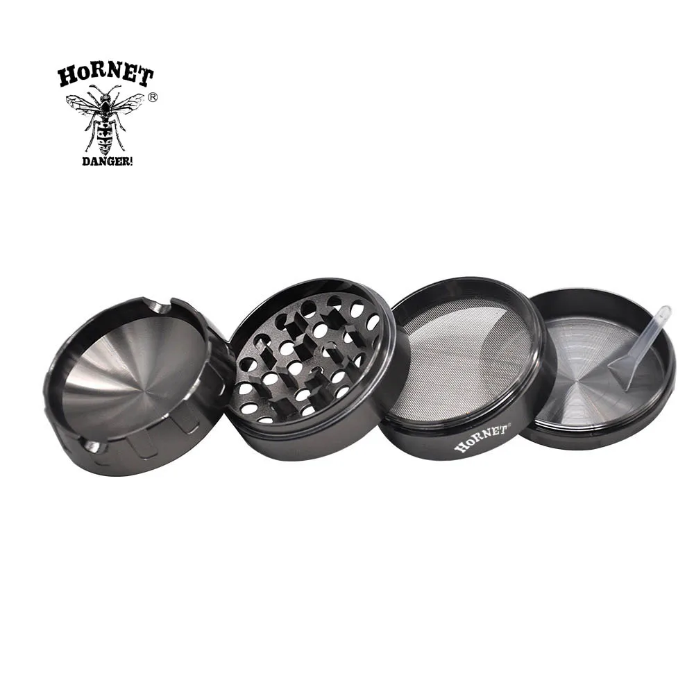 HORNET цинковый сплав измельчитель для трав курительная трубка 63 мм 4 шт.