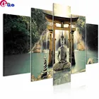 Медитационная алмазная живопись Будда-5D сделай сам, Набор для вышивки крестиком, Алмазная мозаика, вышивка, мульти-картина, 3D живопись, круглый квадрат