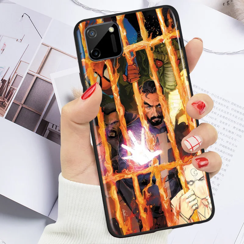 

Marvel Avengers Super Hero Doctor Strange For OPPO Realme C15 C17 X2 X3 X7 XT X50 Q2 Q2i V3 V5 V15 Pro TPU Silicone Phone Case