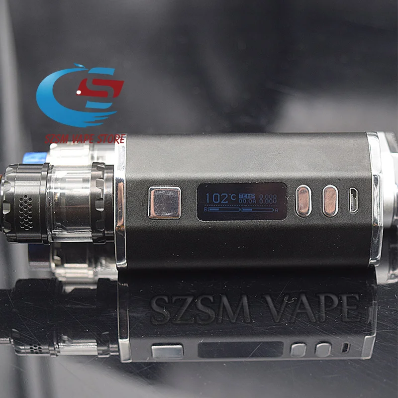 Электронная сигарета вейп 200 Вт коробка с дисплеем kyl v2 m RTA Двойная Батарея 18650