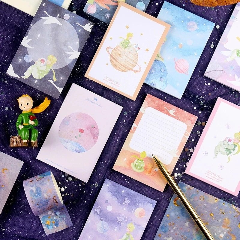

60 Sheets/pack Little Prince To Do List Memo Pad Kawaii Memo Pad Bookmark Planner Paper Stickers Sticky Notes Stationery Notepad