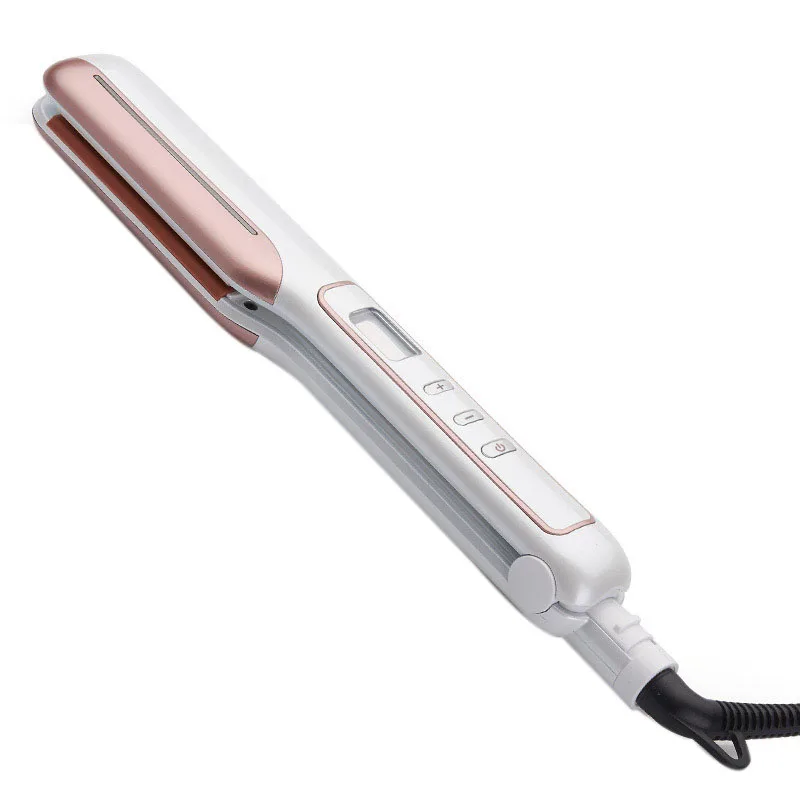 Electric Ceramic Vapor Steam Hair Straightener Brush Flat Iron Fast Heating(EU Plug) | Красота и здоровье