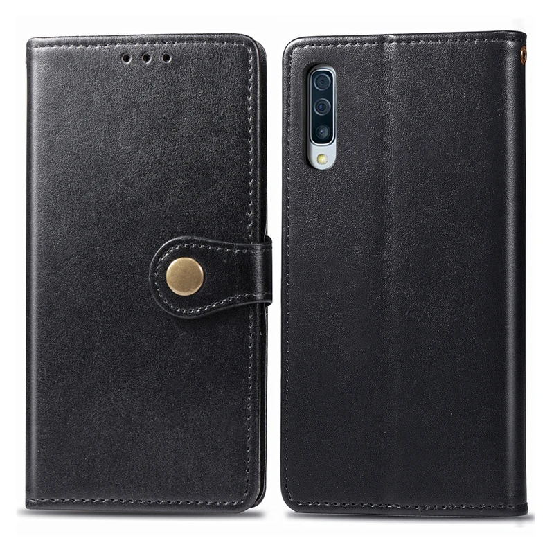 Чехол для телефона Samsung A30s A 30s 2019 кожаный чехол-бумажник задняя крышка Galaxy