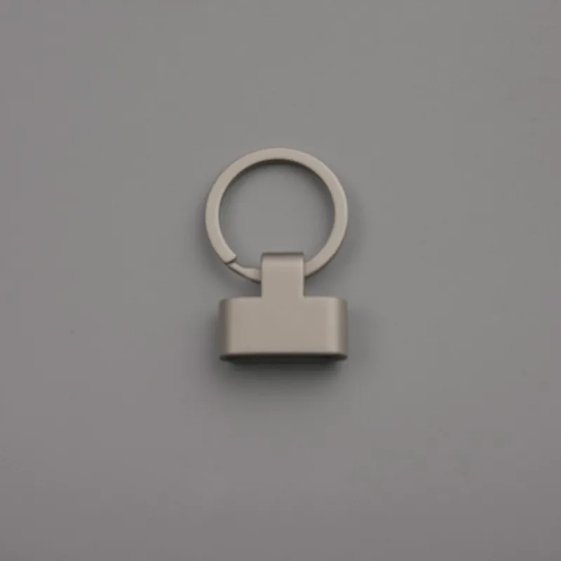 Matte silver 3 шт. 45x30 мм брелок нескольких цветов с брелок "винт" Сплит кольцо для запястья браслет хвост клип - Цвет: Matte silver