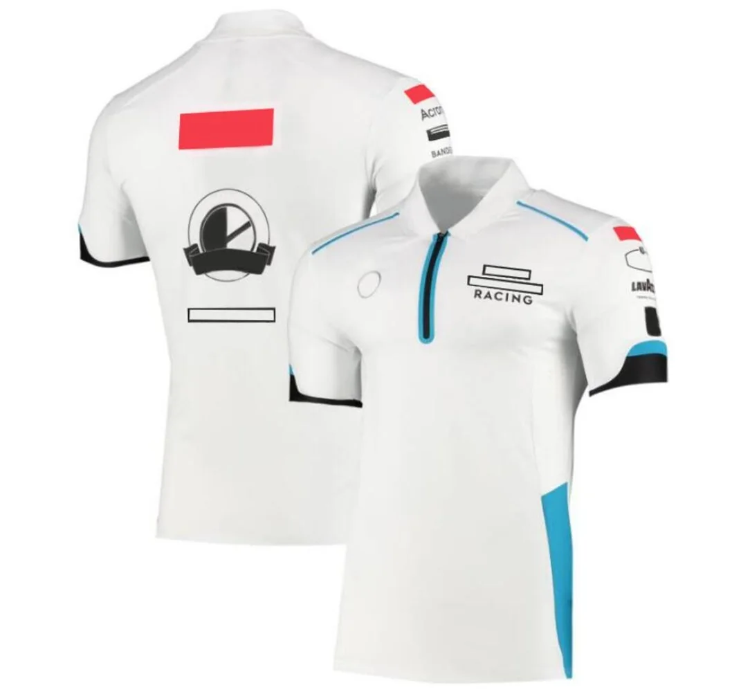 

F1 Formula One Racing Suit 2021 Drivers Championship T-shirt Round Neck Short Sleeve Team Short Sleeve T-shirt Customized Plus