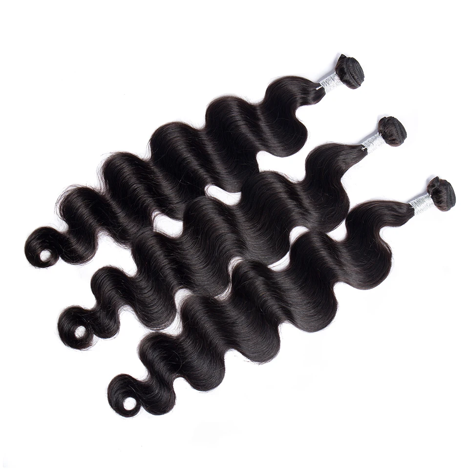 30 дюймовые волнистые пучки человеческих волос бразильские пупряди человеческие