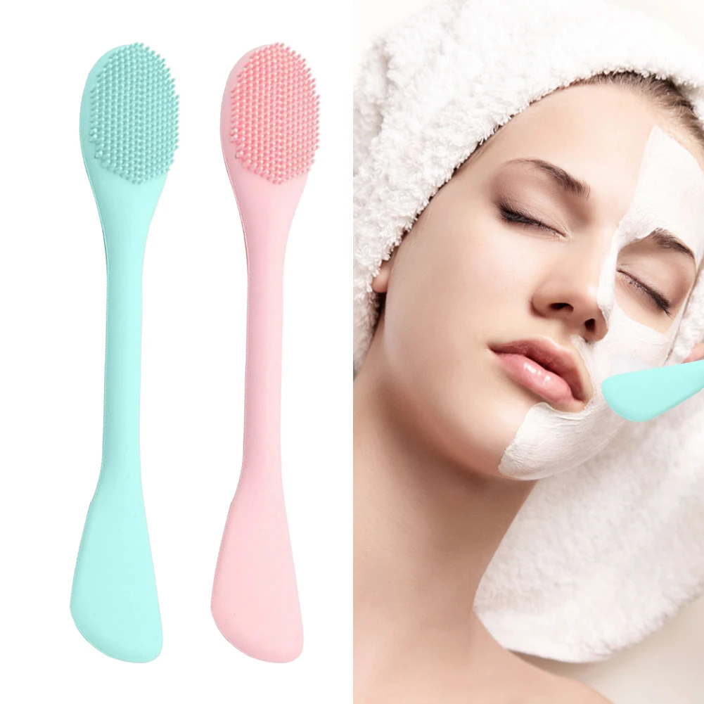 Глубокая очистка лица от угрей кисти для мытья маска палка двойного назначения